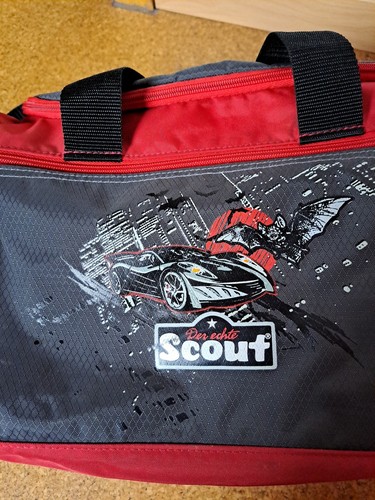Scout sporttasche batmobil - sporttasche,