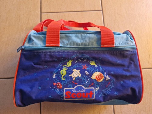 Scout sporttasche blau mit - sporttasche,